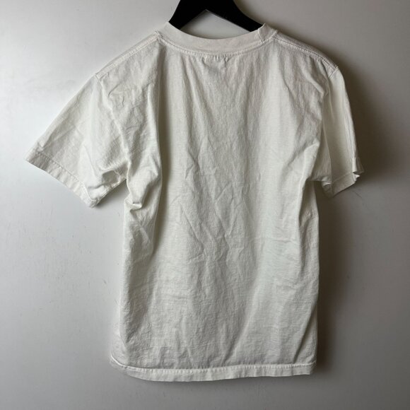 1998 Vintage 90s Florida T Shirt White Medium M USA Beach Graphic Tee Solid Logo - Picture 3 of 13